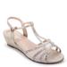 Paradox London Jilly - Womens 7.5 Bone Sandal Medium