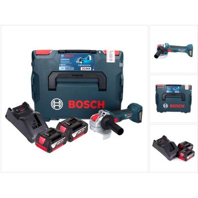 Bosch GWX 18V-7 Professional Akku Winkelschleifer 18 V 125 mm Brushless X-LOCK ( 06019H9105 ) + 2x