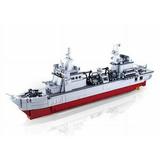 Texas Toy Distribution 701 1-450 Scale Model Bricks Supply Ship Building Brick Kit 495 Piece