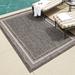 Black 48 x 0.16 in Area Rug - Breakwater Bay Sevinc Indoor/Outdoor Area Rug | 48 W x 0.16 D in | Wayfair CFD7E1783D714CA0A6FDA12BCB1F2599