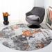 Gray/Orange 79 x 0.55 in Area Rug - Steelside™ Ettinger Abstract Area Rug | 79 W x 0.55 D in | Wayfair 446D03EF81804977A7B9AC9C76B0BB01