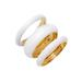 Kate Spade Jewelry | Kate Spade Candy Drops Ring Set White | Color: Gold/White | Size: Os