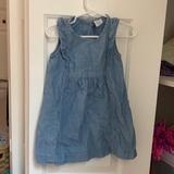 J. Crew Dresses | Jcrew Crew Cuts 3t Denim Dress | Color: Blue | Size: 3tg