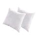 Lot de 2 oreillers 60x60 Fibres creuses polyester Mi-ferme