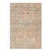 Hand Knotted Brown Wool and Silk with Wool & Silk Oriental Rug (6'2" x 9'1") - 6'2" x 9'1"