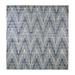 Hand Knotted Blue Modern and Contemporary with Wool & Silk Oriental Rug (10' x 10') - 10' x 10'
