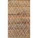 Trellis Moroccan Oriental Wool Area Rug Hand-knotted Bedroom Carpet - 6'11" x 11'0"