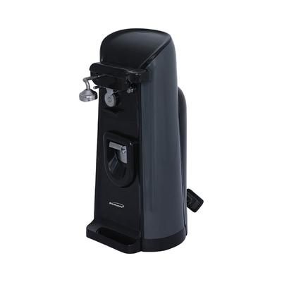 Brentwood J-30B Tall Electric Bottle Can Opener Knife Sharpener Black