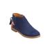 Women's The Sienna Bootie by Comfortview in Navy (Size 11 M)