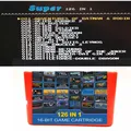 Cartouche de jeux pour consoles Megadrive Genesis jeux 126 en 1 console Sega 126 Hot