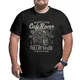 T-shirt moto vintage pour hommes t-shirts grande taille vêtements grande taille grand 4XL 5XL