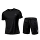 Vêtements de sport pour hommes survêtement de gymnastique Compression ensemble de course