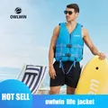 Owlwin-Gilet de Sauvetage avec Tuyau pour Enfant et Adulte Veste de Natation Bateau Ski