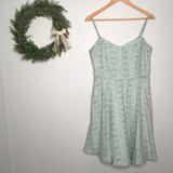 Anthropologie Dresses | Anthropologie Comme Toi Dress | Color: Green/Orange | Size: L