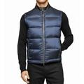 Calvin Klein NEW Blue Navy Blazer Mens Size Large L Puffer Vest Jacket