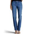 Petite Lee Relaxed Fit Straight-Leg Jeans Meridian