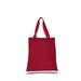 PACK OF 12 Eco-Friendly 100% Heavy Canvas Reusable Tote Bags, Blank Tote Bags, Quality Grocery Bags - 15"W x 16"H (Red), PACK OF 12 Eco-Friendly 100% Heavy Canvas.., By BagzDepot