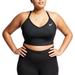 Nike Women's Plus Size Solid Indy Sports Bra