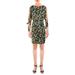 Adelyn Rae Womens Woven Printed Casual Dress