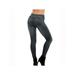 SUPERHOMUSE Leggings Jeans for Woms en Denim Pants with Pocket Slim Jeggings Fitness Plus Size Leggings