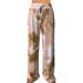 LAPA Women's Casual Elastic Waist Wide-Leg Long Pant Tie Dye Mid Rise Sweatpants