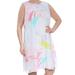 Calvin Klein Women's Plus Size Printed Trapeze Dress