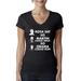 Black Pride History Rosa Sat So Martin Could Walk so 44 Could Run Pop Culture Womens Junior Fit V-Neck Tee, Black, Large