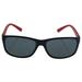 Polo Ralph Lauren PH 4109 5247/87 - Matte Black Red/Grey by Ralph Lauren for Men - 59-17-145 mm Sunglasses