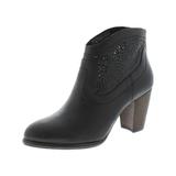 Ugg Australia Womens Charlotte Leather Perforated Ankle Boots
