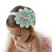 Cute Baby Bow Beadscarf, Baby Mesh Lace Flower Headband Headdress, Fashion Girls Party Birthday Dress Wear Accessories Baby Big Bow Beanie Bohemia Donuts Cap Girls Headwearï¼ŒGreen