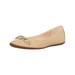 Kate Spade Womens Pauly Leather Round Toe Ballet Flats