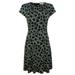 Michael Kors Women's Hayden Shirred Neck Dress