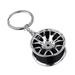 Musuos Key Ring Brake Discs, Wheels, Turbines, Rotors and Turbines Shape Keychain Portable Car Keychain Zinc Alloy Car Key Ring Cute Key Car Pendant Decoration Key Accessories Subtitle: