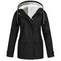Womens Winter Hooded Jackets Outerwear Ladies Winter Chunky Puffer Coats