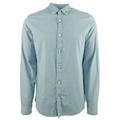 Michael Kors Men's Slim Fit Light Wash Long Sleeve Shirt