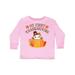 Inktastic My 1st Thanksgiving Cute Owl in Pumpkin Toddler Long Sleeve T-Shirt Unisex