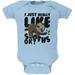 I Just Really Like Sloths Ok Cute Baby Soft Baby One Piece Light Blue 3-6 M