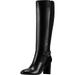 Bandolino Womens Bilya Zipper Knee-High Riding Boots