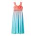 My Michelle Girls Sleeveless Ombre Glitter Dress, Sizes 4-16