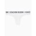 Calvin Klein Women's Ultimate Cotton Thong, White, Large