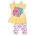 Toddler Girls Yellow Shimmer & Shine Friends 4 Ever Shirt & Legging Outfit