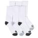 Ecko Unltd. Men's Half Cushion Crew Athletic Socks 6-Pack (White/Heather/Gray)