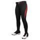 Champro Womens Surge 2 Color Softball Pant Black Scarlet 2XL