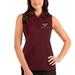 Virginia Tech Hokies Antigua Women's Tribute Sleeveless Polo - Maroon