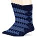 Mens, Cotton, Argyle, Comfortable, Dress Socks, Dark Navy, Large, 10-13, 6 Pack