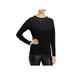 Calvin Klein Womens Embellished Long Sleeve Crewneck Sweater