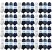 BILLIONHATS 48 Pairs of Boys and Girls Wholesale Cotton Shoe Liner Training No Show Thin Low Cut Sport Ankle Socks, 6-8 (48 Pack Assorted)