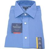 Croft and Barrow Mens Fitted Solid Collar Easy Care Dress Shirt SizeÂ 17 (32/33)