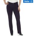 Women's Slender Stretch Slimming Skinny Jeans With Glitz Back Pocket Available in Regular and Petite