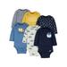 Gerber Baby Boys' Long Sleeve Onesies Bodysuits, 6-Pack